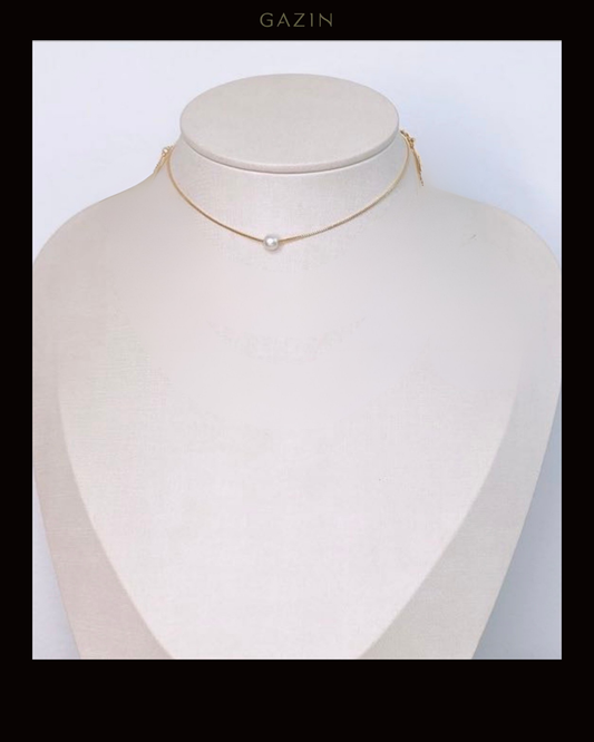 Choker Ponto de Pérola