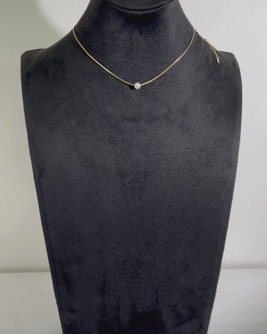 Choker Ponto de Pérola